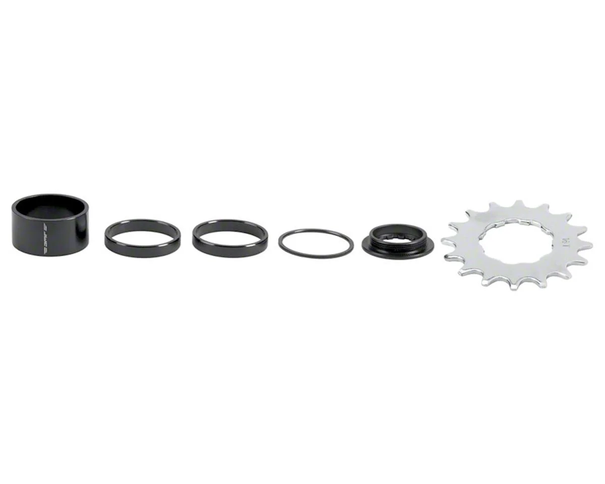 DMR Single Speed Spacer/Conversion Kit (Black) (16T)